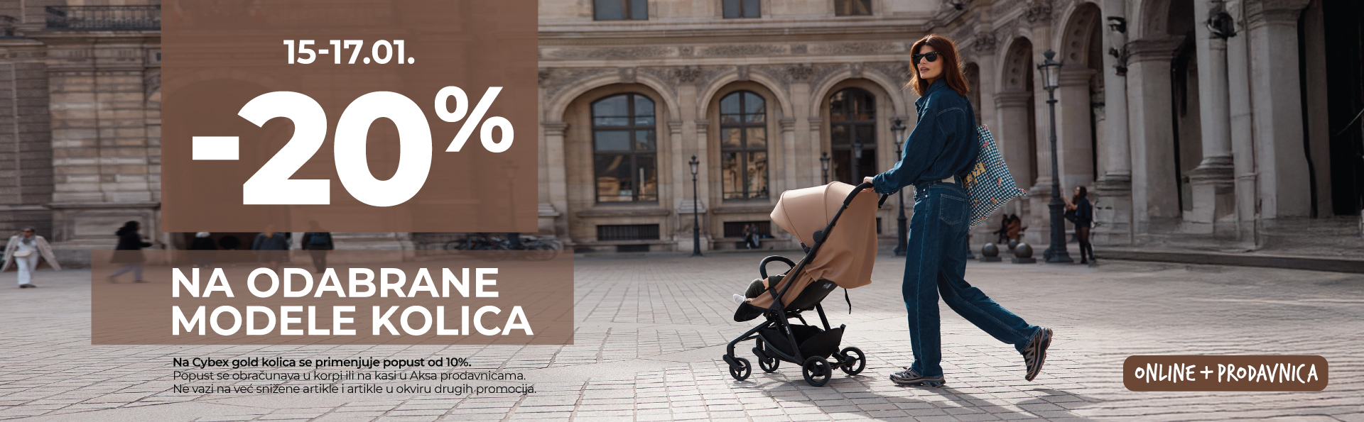 Kolica 20% cybex 10%