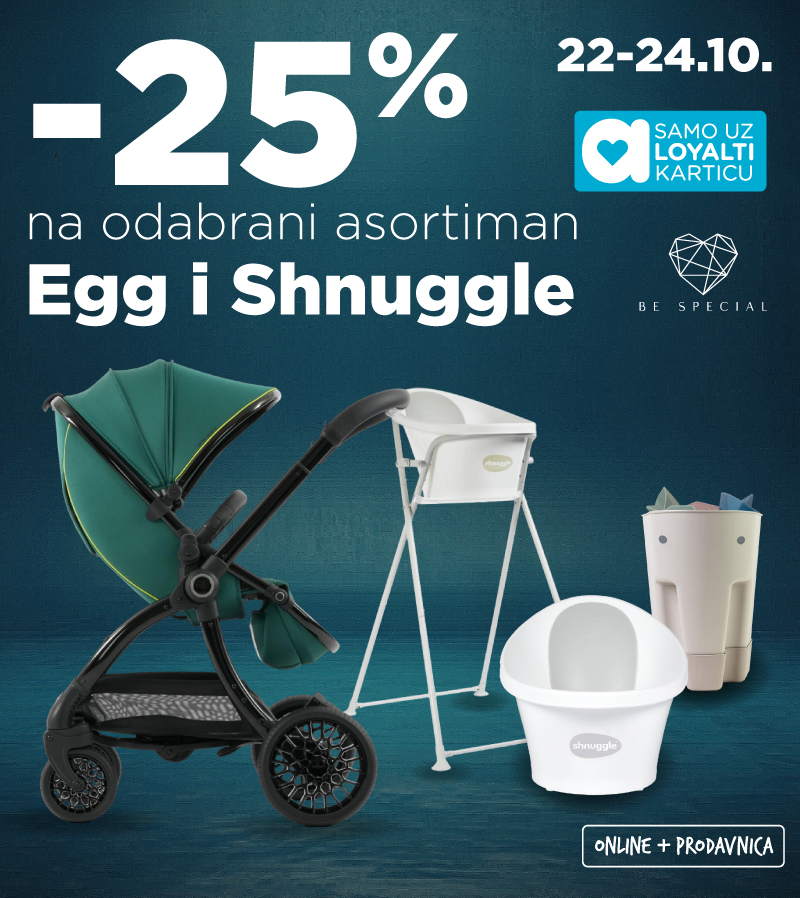 Egg i Shnuggle -25%
