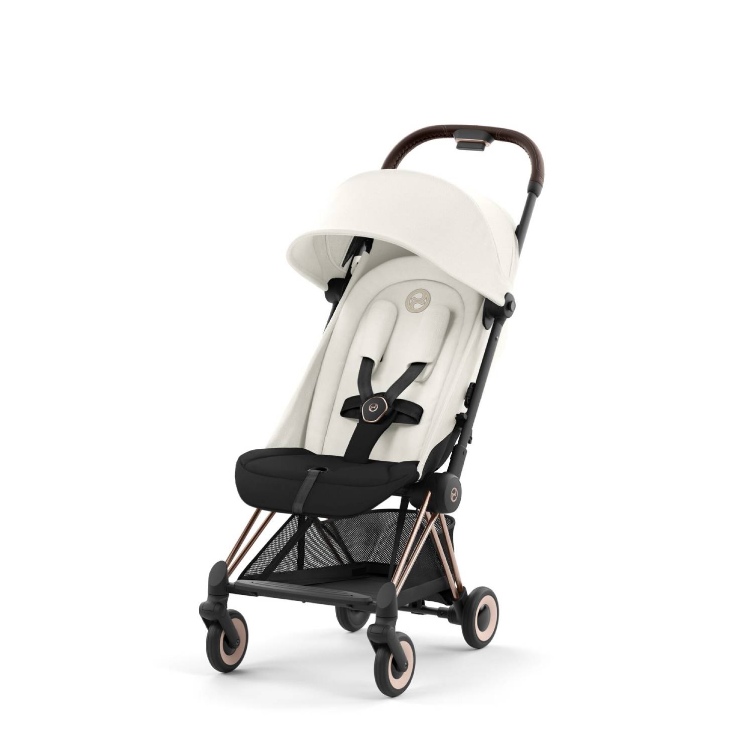 Cybex kolica Coya, Off White (Rosegold ram) 