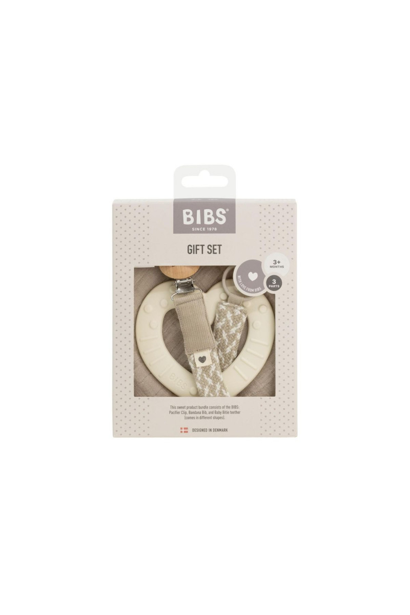 Bibs poklon set My first 6 months, Ivory A068517 Premium Aksa
