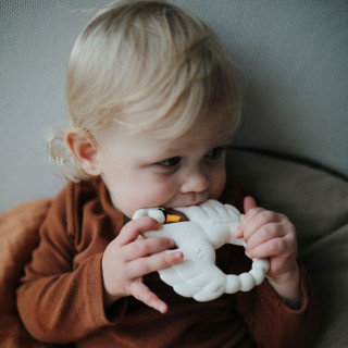 Natruba igačka za kupanje labud, bela 