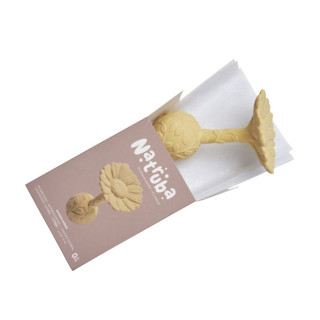 Natruba zvečka/glodalica bela rada, žuta 