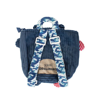 Les Deglingos Hippipos nilski konj Corduroy ranac 