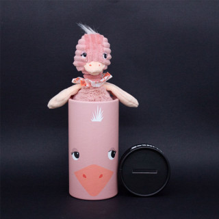 Les Deglingos Pomelos noj u kutiji small plush 