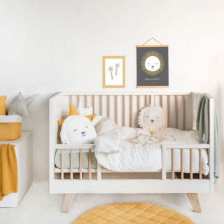 BonjourBebe posteljina 2 pcs 100x135 Nairobi žuta 