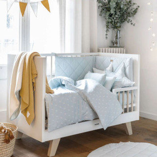 BonjourBebe posteljina 2 pcs 100x135 Deer Blue 