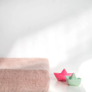 BonjourBebe navlaka za pult za presvlačenje roze 