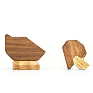 Fablewood drvena igračka 3pcs patka 