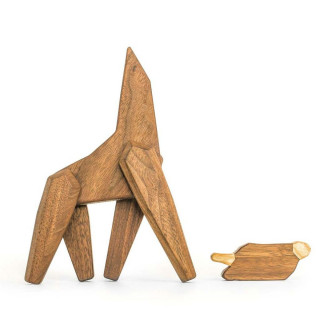 Fablewood drvena igračka 6pcs žirafa 