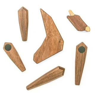 Fablewood drvena igračka 6pcs žirafa 