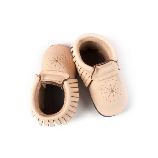 Baobaby pelice mokasine, vel NB (1-2m), Powder 