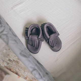 Baobaby pelice mokasine, vel XXS (2-3m), Grey 