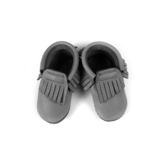 Baobaby pelice mokasine, vel XS (3-6m), Grey 