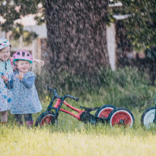 Wishbone tricikl od plastike 3 u 1 Red 