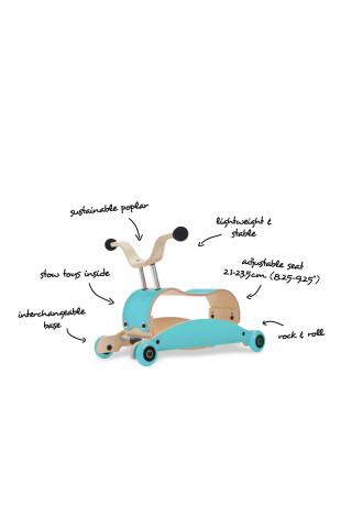 Wishbone Mini Flip točkići narandžasti 