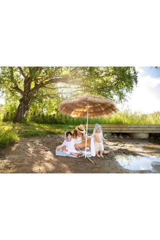 Vinter&Bloom peškir sa kapuljačom Mild Green 