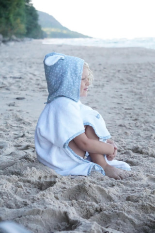 Vinter&Bloom pončo za kupanje Mild Green 