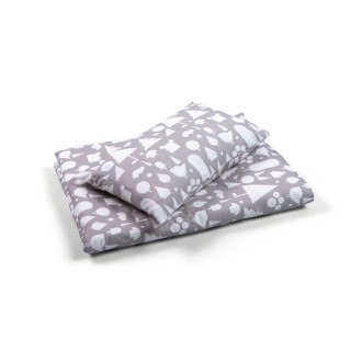 Stribbo posteljina 120 x 60 cm siva 