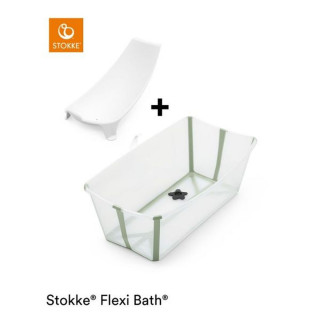 Stokke set kadica Flexi Bath Transparent Green 