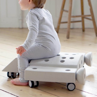 Modu kocke 4x caster wheels, 4x točkovi, plavi 