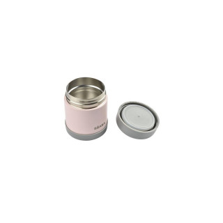Beaba inox termo posuda 300ml,dark mist/light pink 