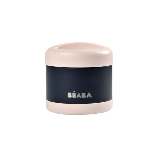 Beaba inox termo posuda 500ml,light pink/nightblue 