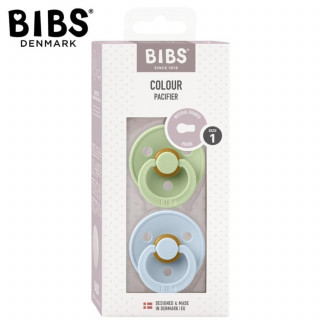 Bibs laža Baby Blue/Pistachio veličina 1 