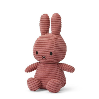 Miffy plišani zeka Corduroy 23cm Dusty Rose 