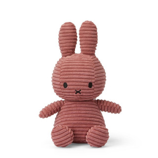 Miffy plišani zeka Corduroy 23cm Dusty Rose 