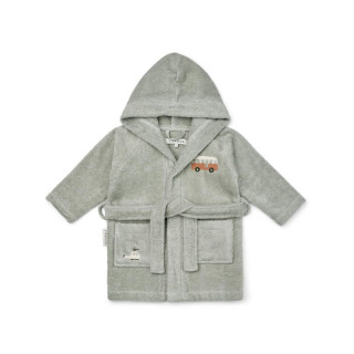 Liewood bade mantil Kenna vel 3/4y, Dove blue 