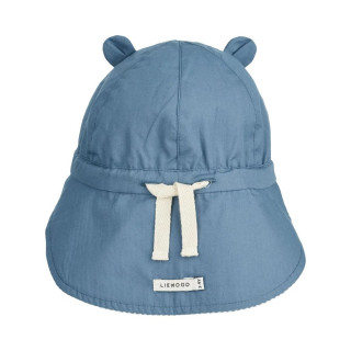 Liewood šešir sa dva lica Gorm vel 9/12m,Blue wave 