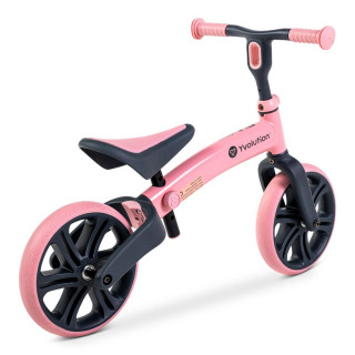 Yvolution junior balans bicikl Velo, roze 