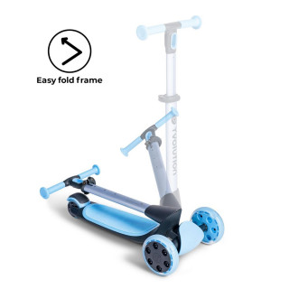 Yvolution trotinet YGlider Nua, plavi 