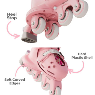 Yvolution roleri Twista podesivi vel 23-28, roze 