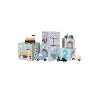 Jabadabado kocke-garaža za vozila 