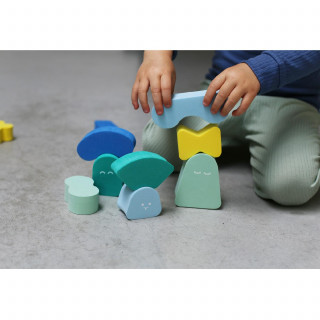 Quut igra balansiranja Blokki minty blue 