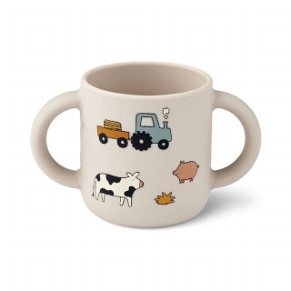 Liewood silik set za hr 4 pcs Vivi, Farm/Sandy 