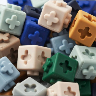 Liewood kocke za slaganje 100 pcs Links, MNavy 