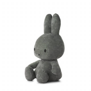 Miffy plišani zeka Corduroy 50cm, Grey 