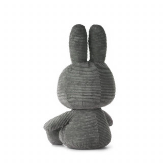 Miffy plišani zeka Corduroy 50cm, Grey 