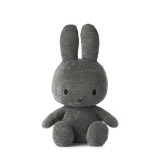 Miffy plišani zeka Corduroy 50cm, Grey 