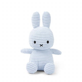 Miffy plišani zeka Corduroy 23cm, Ice Blue 