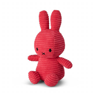 Miffy plišani zeka Corduroy 23cm, Fuchsia 