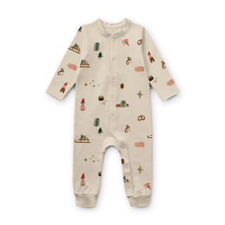 Liewood pidžama jednodelna Birk, Holiday/Sandy 