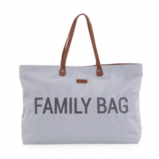 Child home Family Bag, Torba canvas, grey 