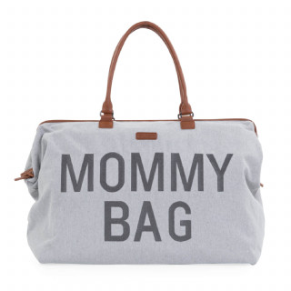 Child home Mommy Bag Big, Ručna torba canvas, grey 