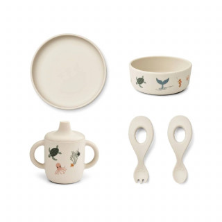Liewood set za hr 5 pcs Ryle, Sea creature/Sandy 