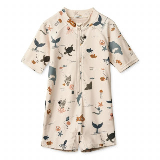 Liewood kupaći kostim jednodelni Max, SeaC/Sandy 