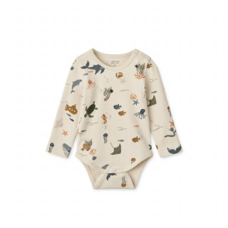 Liewood bodi benka Yanni 2kom, SeaCSandy/CrispW 