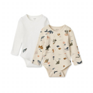 Liewood bodi benka Yanni 2kom, SeaCSandy/CrispW 